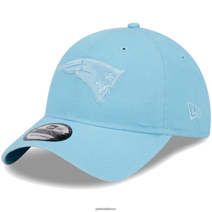 vyrų naujoji era šviesiai mėlyna šerdis classic 2.0 brights 9twenty reguliuojama kepurė JV42T204 Patriots Jersey priedai
